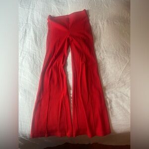 Iconic DONNI Rib Kick Flare pants